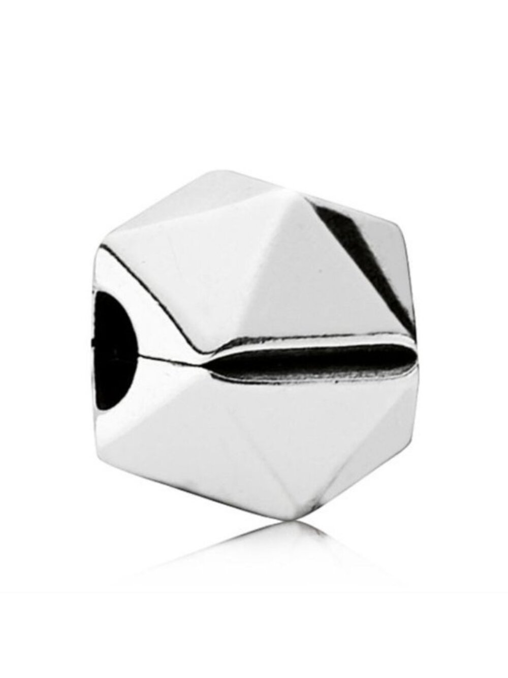 Pandora Retired Sterling Silver Rock Star Clip. - 791004